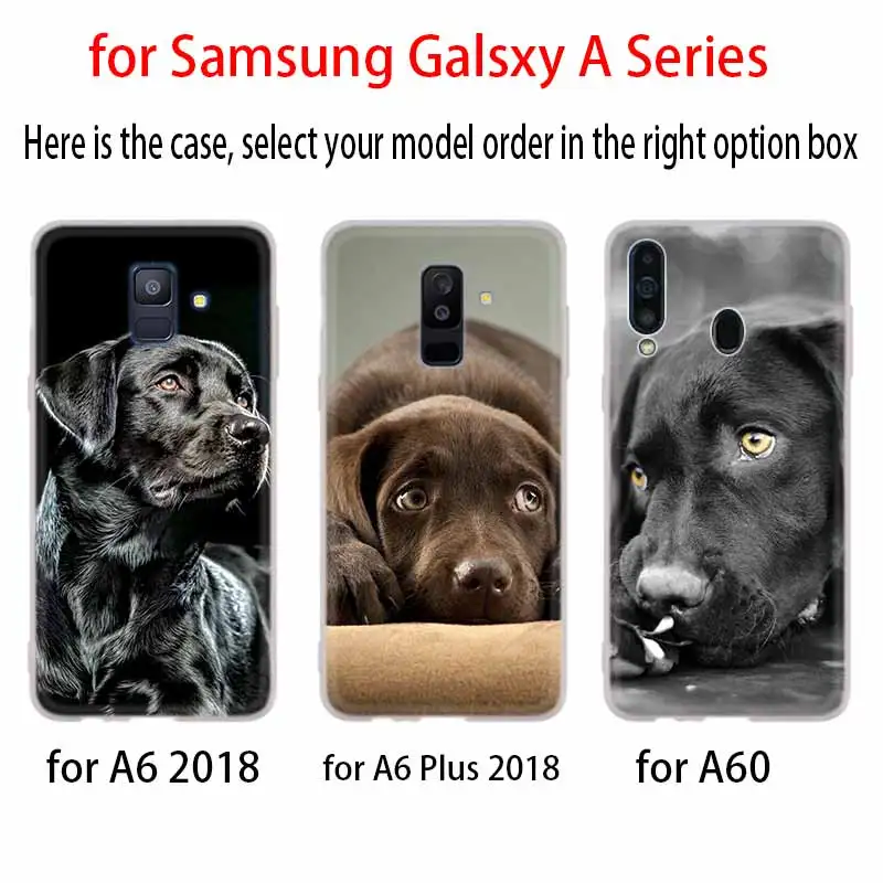 Собак ретривера Лабрадора чехол для телефона для samsung Galaxy A10 A20 A30 A40 A50 A60 A70 A6 A8 плюс A7 A9 A3 A5 чехол Coque