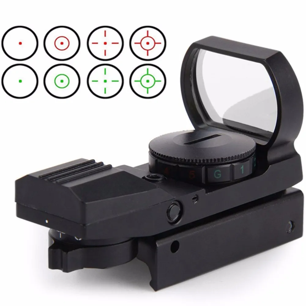 Прицел для охотничьей оптики Red dot 20 мм 11 тактический голографический