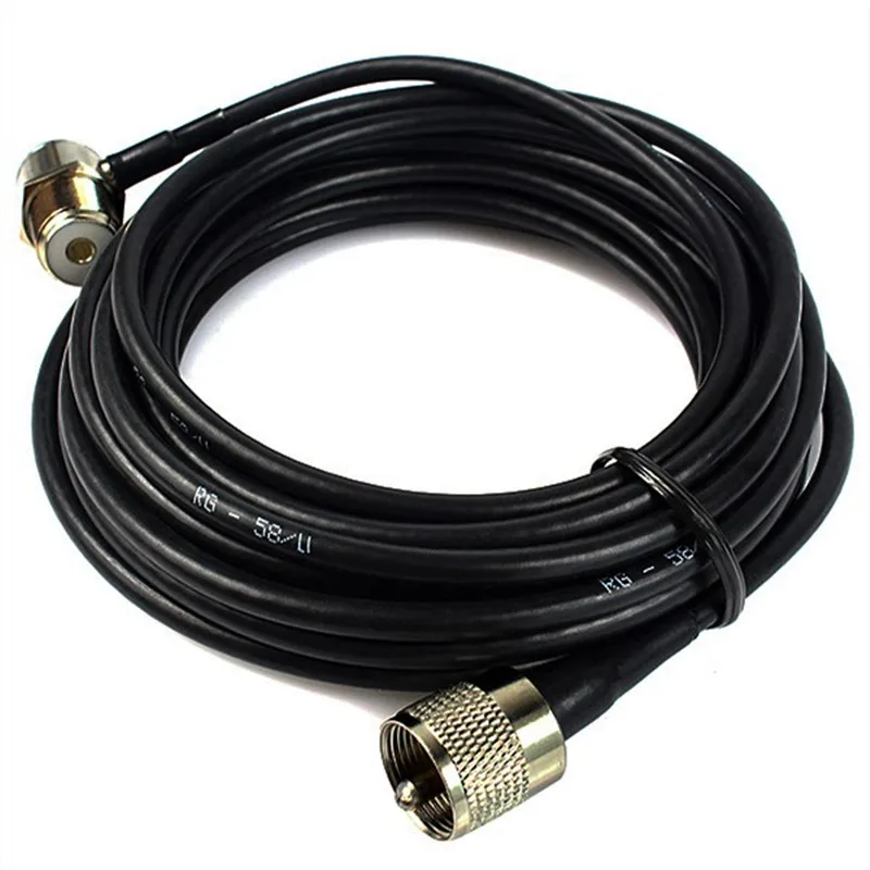 Новый 50 3 коаксиальный Удлинительный кабель 5 метров для Yaesu FT1907R 1807 R FT350R