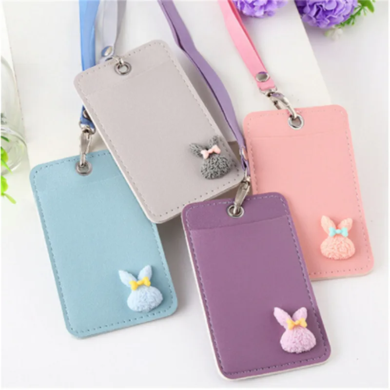 Держатель кредитной карты мультфильм конфеты студентов футляр для проездного