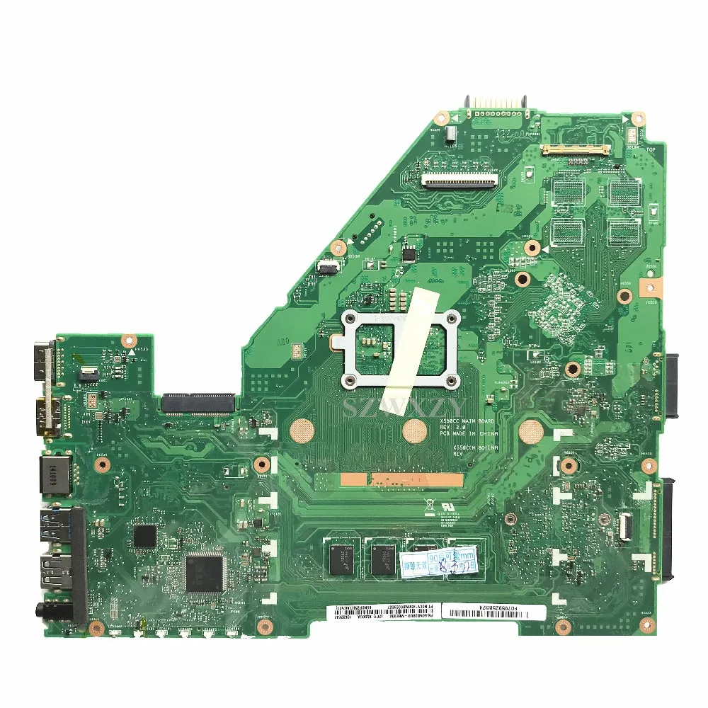 Для Asus X550CA стильная материнская плата для ноутбука X550CC основная REV: 2 0 с 2117U HM76
