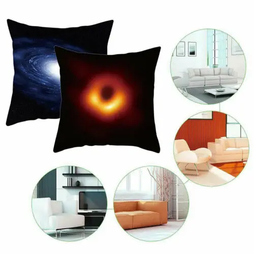 Чехол для подушки Black Hole Universe Galaxy чехол диванной Наволочки | Дом и сад