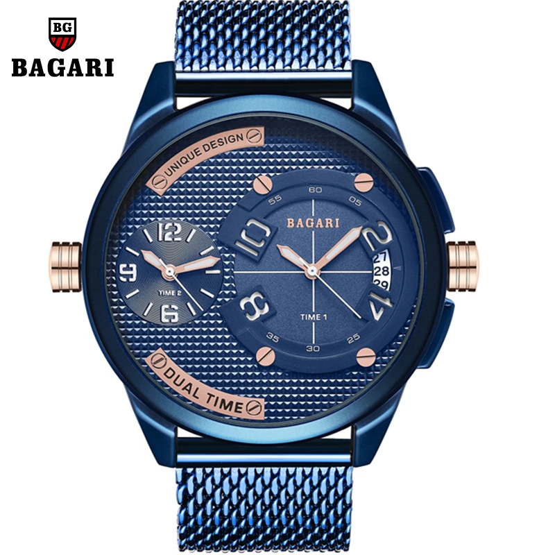 Часы наручные мужские кварцевые модные роскошные брендовые водонепроницаемые в