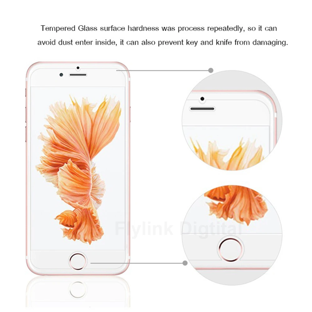 Стекло для iphone искусственное закаленное стекло Защитное 5s 5 6 S 7 8 X plus защитная