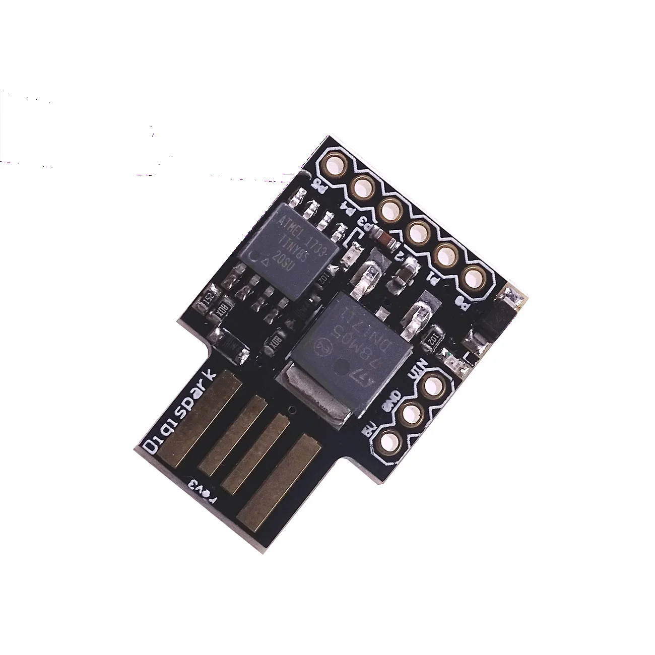 10 шт. черный tiny85 digispark kickstarter micro attiny85 макетная плата модуль для arduino iic i2c usb attiny45 |