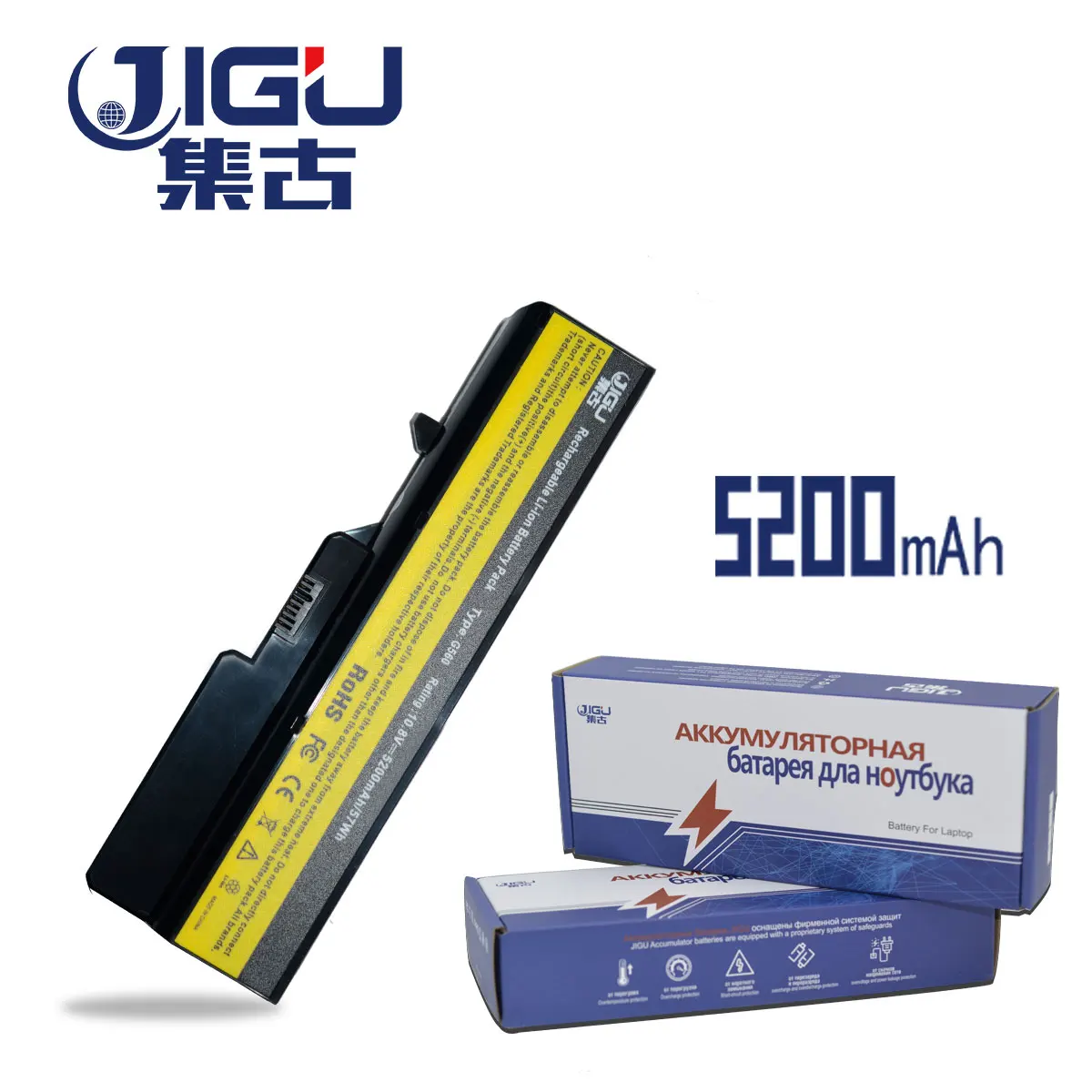 Аккумулятор JIGU для ноутбука Lenovo IdeaPad Z560 Z565 G460 G560 G560E G560G G560L G565A G565G G570 G570A G570AH G570G|laptop