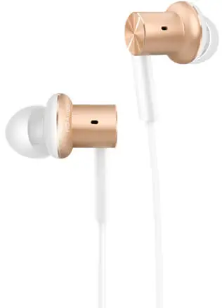 Original XIAOMI Hybrid Piston Dual Driver Earphone Stereo In-Ear Circle Iron Dynamic Balanced-Armature Mic For Xiao Mi Android |