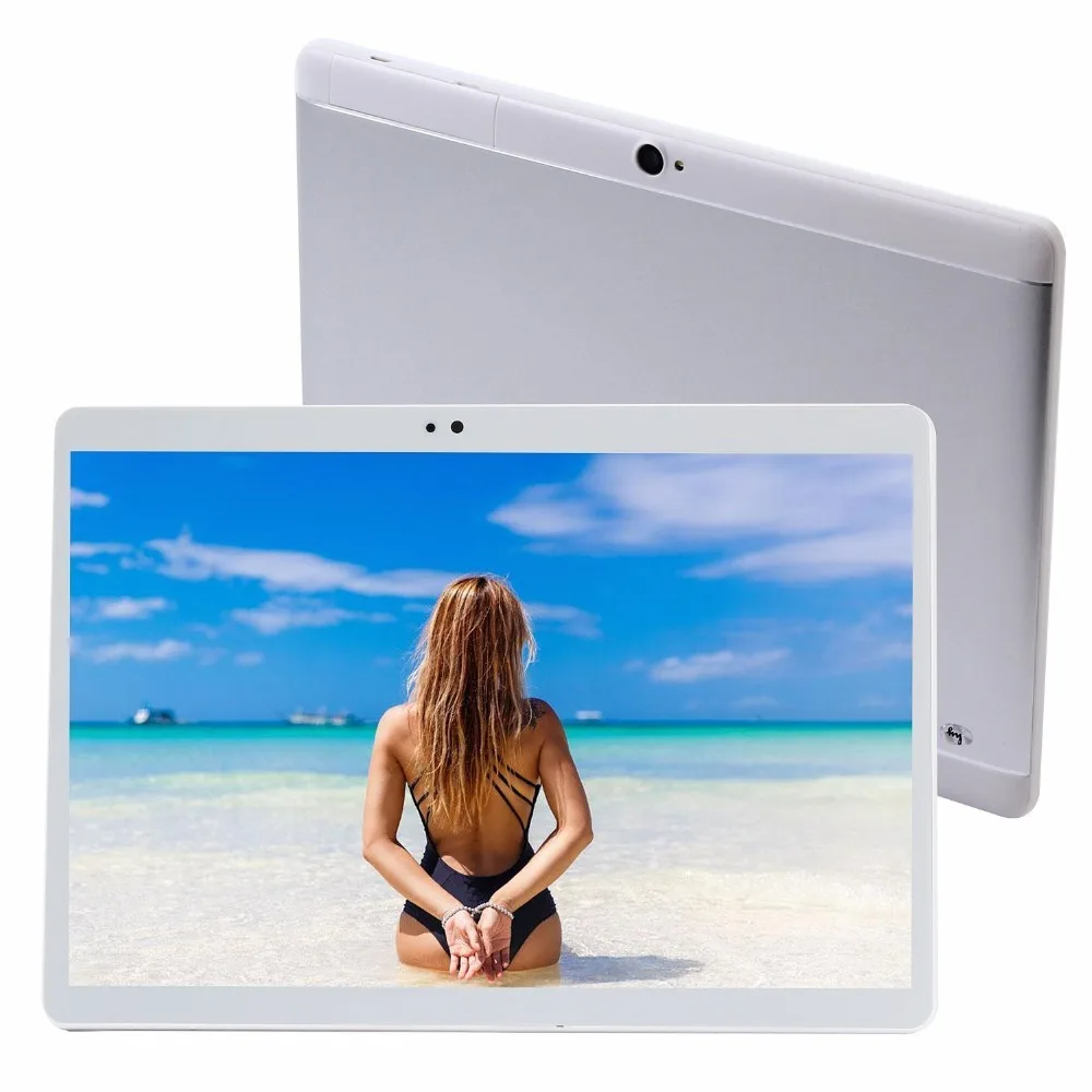 10-дюймовый планшетный ПК четыре ядра 4 Гб ОЗУ 128 ПЗУ Android 8 0 WiFi Bluetooth две sim-карты 3G 4G