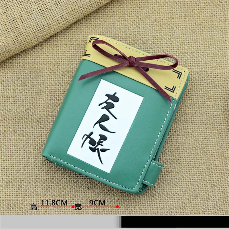 Natsume's Book of Friends мужские кошельки с застежкой дизайн короткие ПУ Natsume Yuujinchou женские кошельки с карманами для монет Кошельки Держатель для карт
