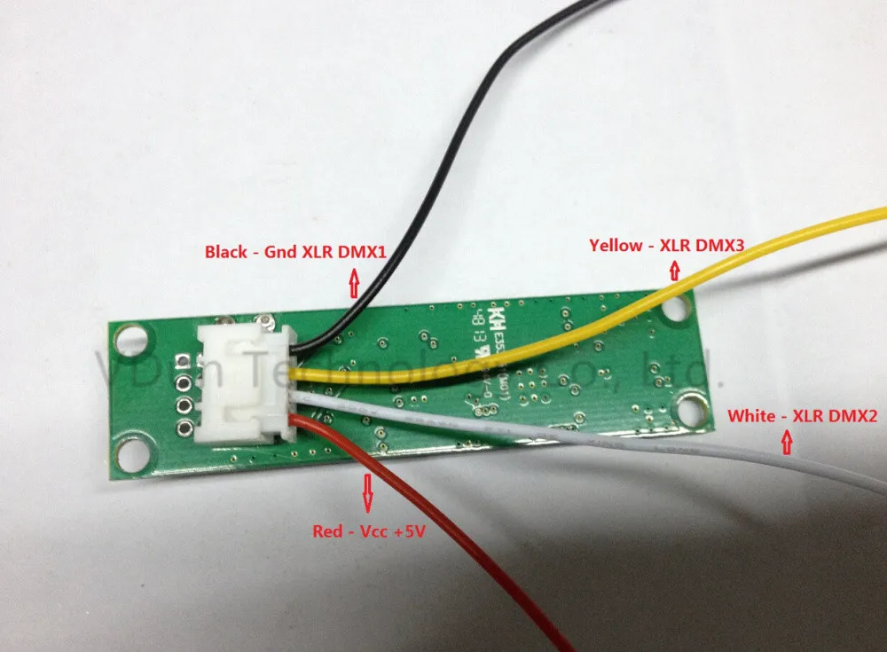 10 шт. беспроводные модули DMX 512 PCB плата с антенной 2 в 1 передатчик и приемник|wireless
