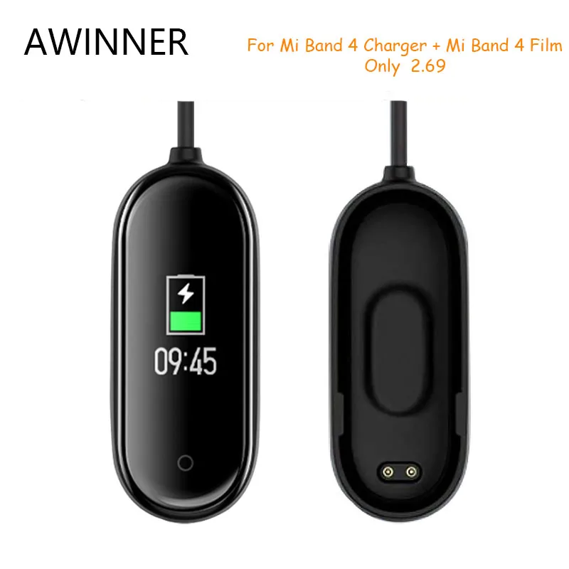 20 см usb зарядный док-кабель для Xiaomi mi Band 4 сменный Шнур зарядное устройство адаптер для mi band 4 смарт-браслет аксессуары