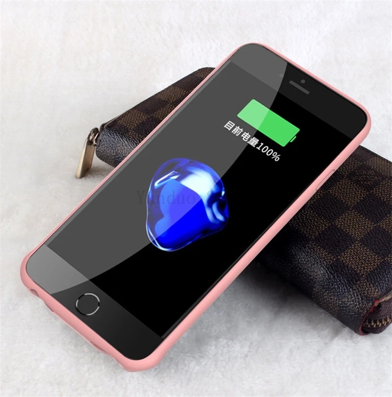 Аккумулятор Чехол для iPhone 6s 6 7 8 4500 7000mAh power Bank Charing чехол для iPhone 7 8 6 6s Plus зарядное устройство задняя крышка Funda