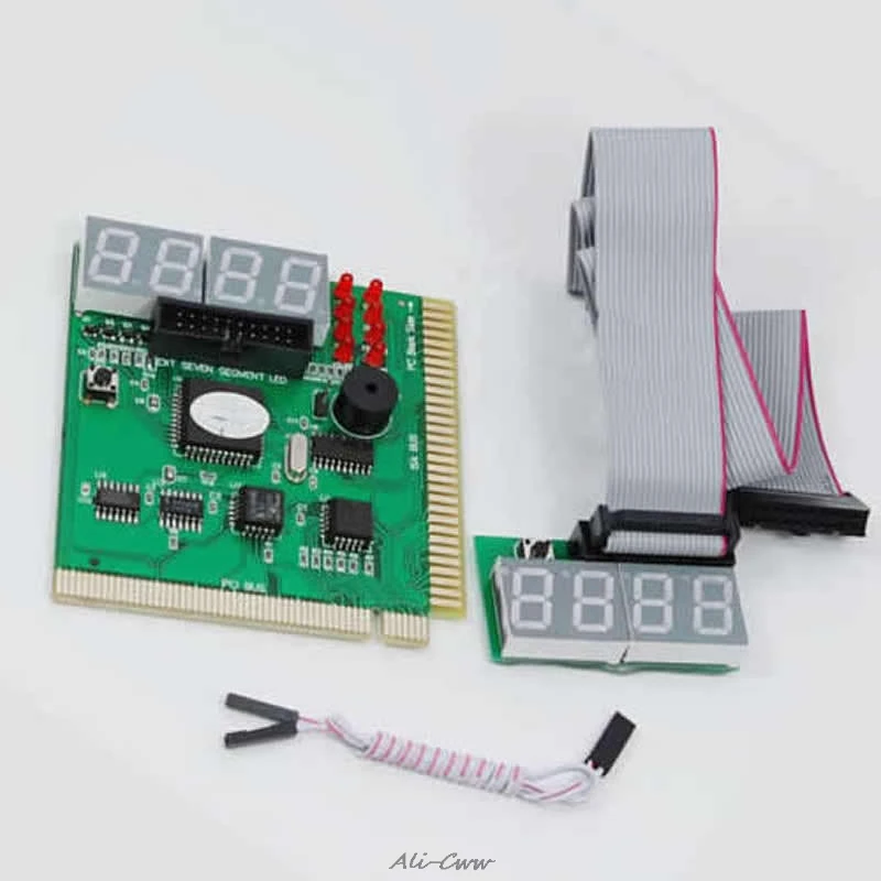 Анализ PCI открытка ЖК дисплей Дисплей материнская плата светодиодный 4 цифры