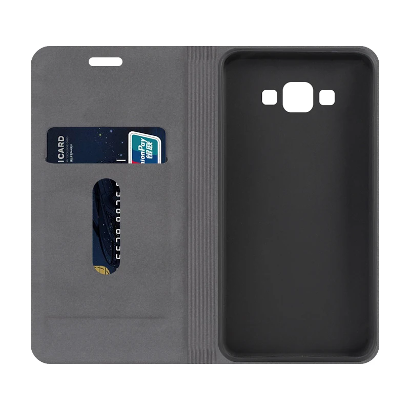 Чехол-книжка из искусственной кожи под дерево для Samsung Galaxy Win i8552 | Мобильные
