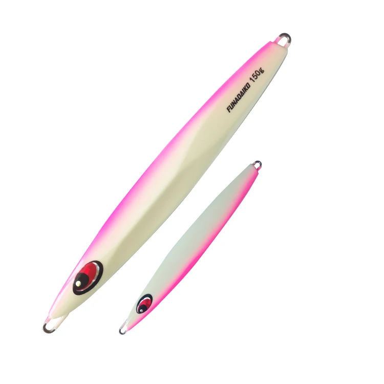 

FUNADAIKO 5pcs/lot lead jig jigging lure metal jig isca artificial fishing jig Fishing lures slow jig 250g 300g jig