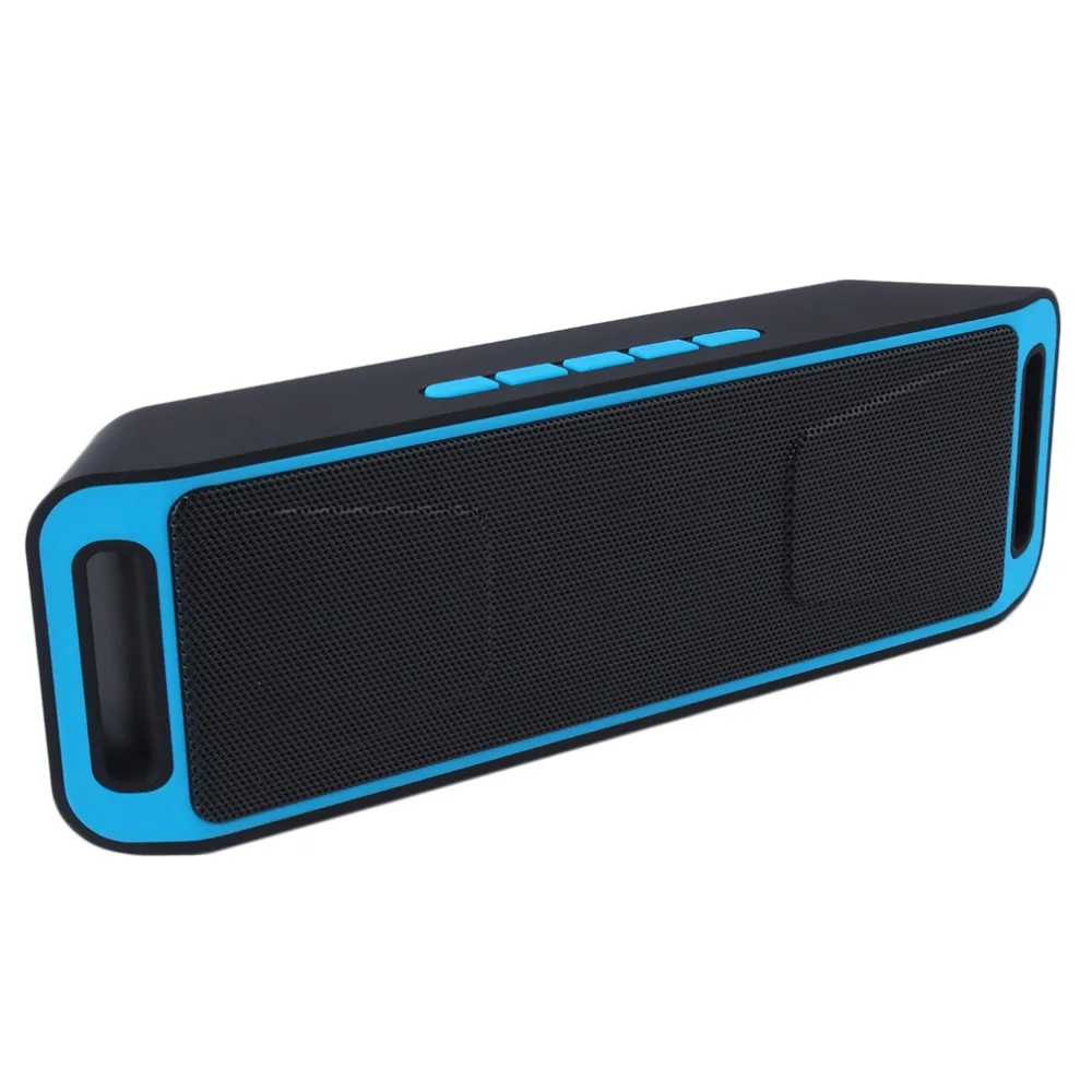 Беспроводной динамик Bluetooth ручной работы портативный тяжелый бас с FM для