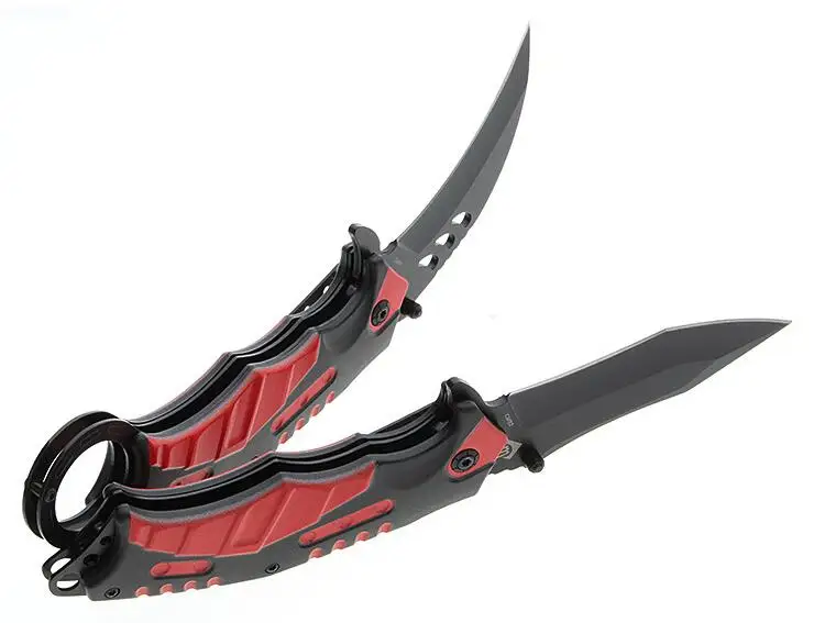 Фото LLXXMM 3CR13MOV лезвие Karambit cs go выживания складной нож пластиковая рукоятка Карманный LLXXMM 3CR13MOV лезвие Karambit cs go выживания складной нож пластиковая рукоятка Карманный