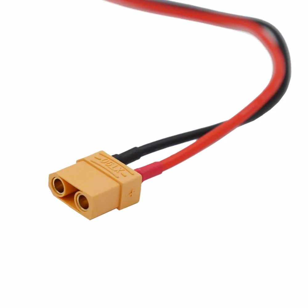 5 пар/лот XT90 RC кабельный разъем для аккумулятора штекер с 14AWG силиконовой