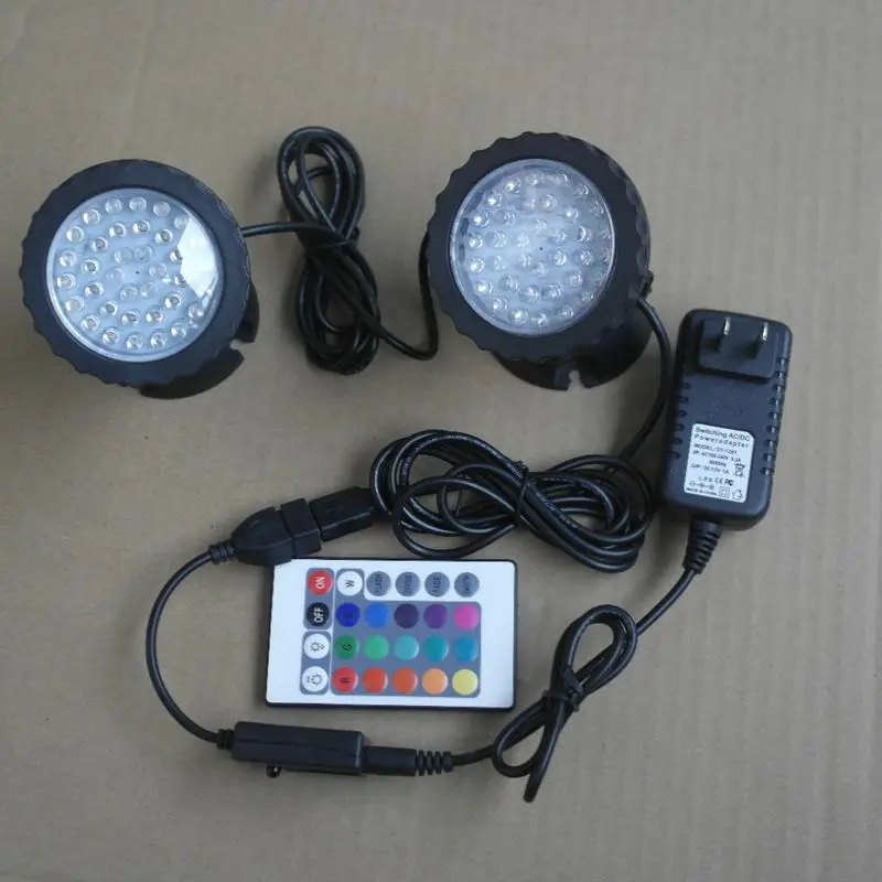 Светодиодная лампа для аквариума погружные светильники RGB сада пруда бассейна