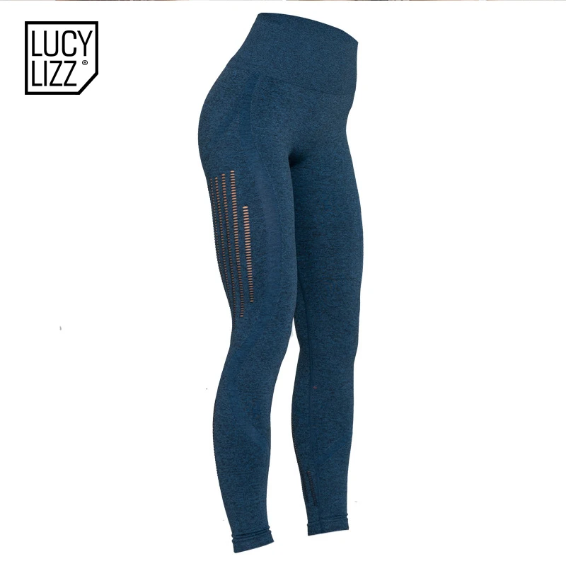 Women Seamless Sport Leggings Hollow Out Yoga Pants Push Up Athletic High Waist Leggins Fitness Tights | Спорт и развлечения