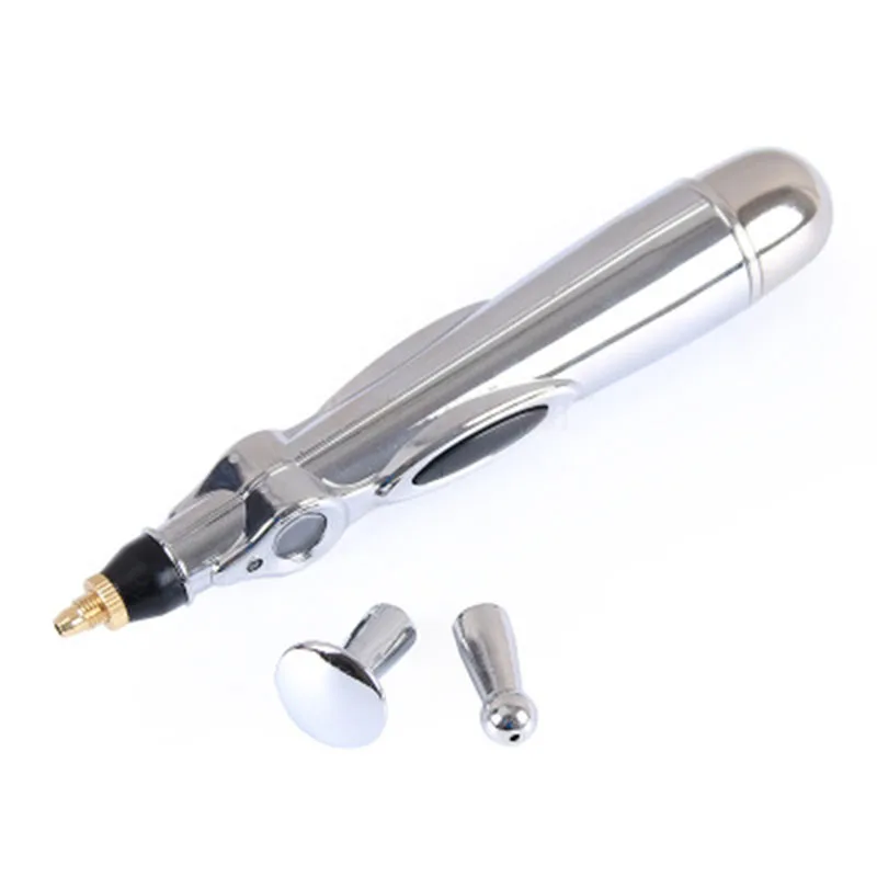 Electronic Acupuncture Pen Electric Meridians Laser Magnet Therapy Heal Massage Machine Meridian Energy Face Skin Care Tools | Красота и
