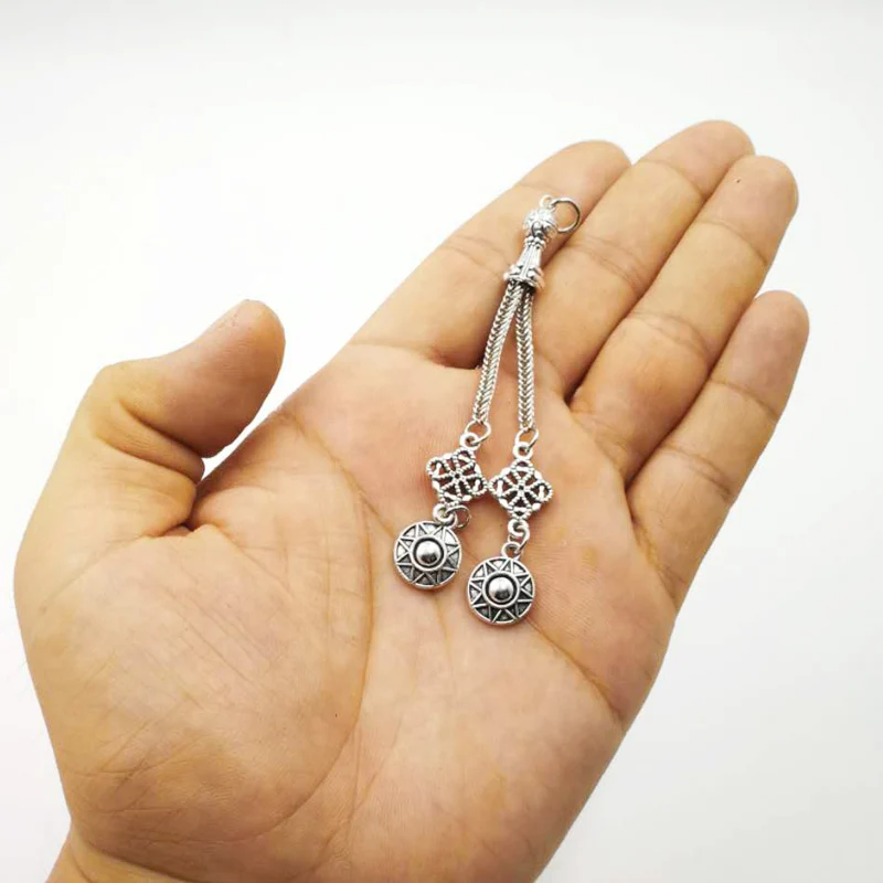 Металлические аксессуары Tasbih кисточки две цепи 2019 стильные популярные