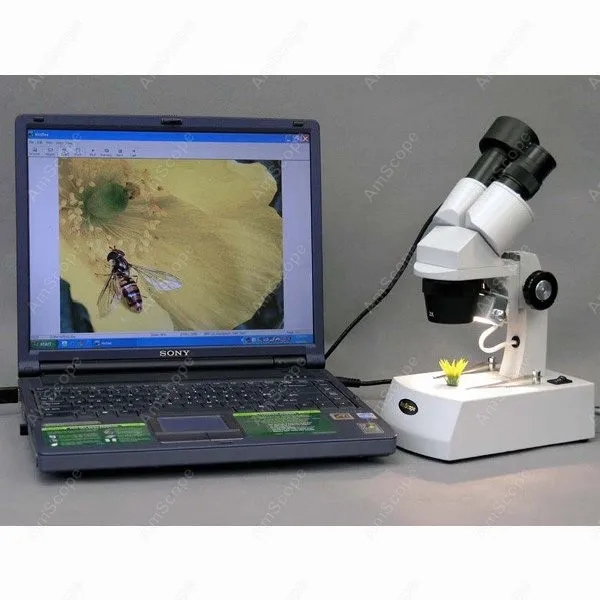 Студенческий хоббитный микроскоп -- AmScope поставляет 10X-20X-40X студенческий