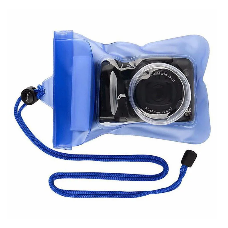 Новый водонепроницаемый DSLR SLR цифровой фотоаппарат подводный Корпус чехол сумка