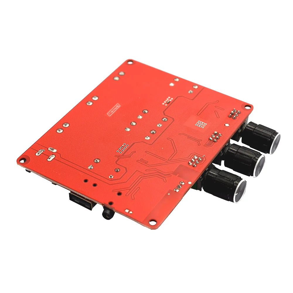 TPA3116 2,1 2x50 Вт+ 100 4,2 Bluetooth цифровой сабвуфер усилители FM USB HiFi усилитель мощности аудио Плата+ пульт дистанционного управления T0694