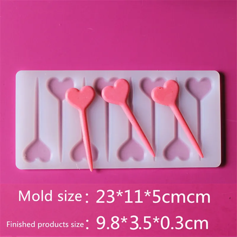 DIY силиконовые формы в форме сердца для украшения торта, 3D формы для шоколада, силиконовые трафареты для торта, кухонные аксессуары для выпечки