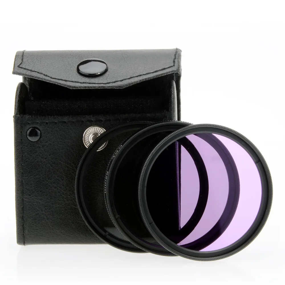 

JUST NOW Universal 52mm UV + CPL + FLD Camera Lens Filter Kit for Canon for Nikon for Sony and other Digital Camera 52mm Lens