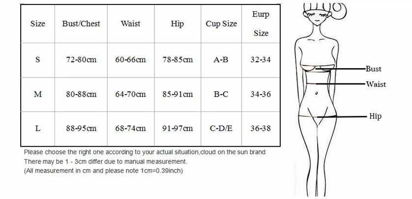 Женский купальник большого размера бикини с высокой талией и разрезом