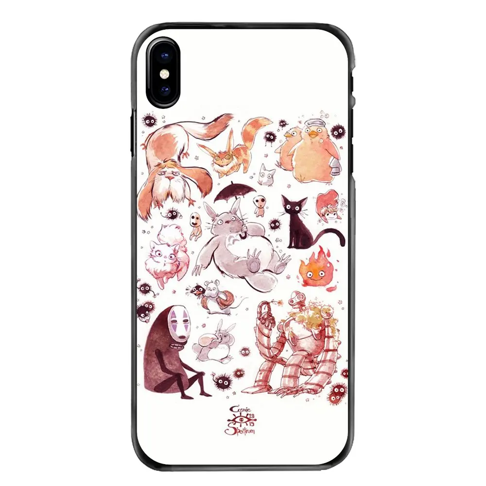 Аксессуары чехлы для телефонов Samsung Galaxy A3 A5 A7 A8 J1 J2 J3 J5 J7 Prime 2015 2016 2017 Studio Ghibli Ghiblies