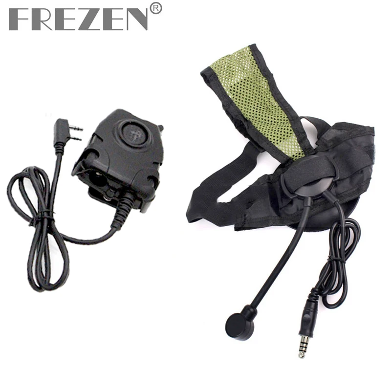 HD02 Z тактическая гарнитура Bowman Elite II в стиле Peltor PTT для рации Kenwood BaoFeng UV-5R UV-82 UV-5RE Plus