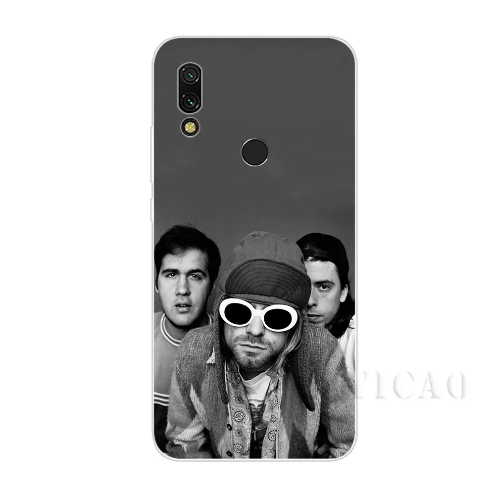 IYICAO Nirvana Kurt Cobain жесткий чехол для Xiaomi Redmi Note 3 4 5 6 7 Pro 5A Prime | Мобильные телефоны и