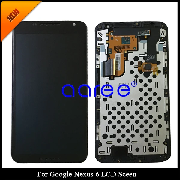 Номер отслеживания 100% протестированный AMOLED для Moto Google Nexus 6 ЖК дисплей XT1100 XT1103