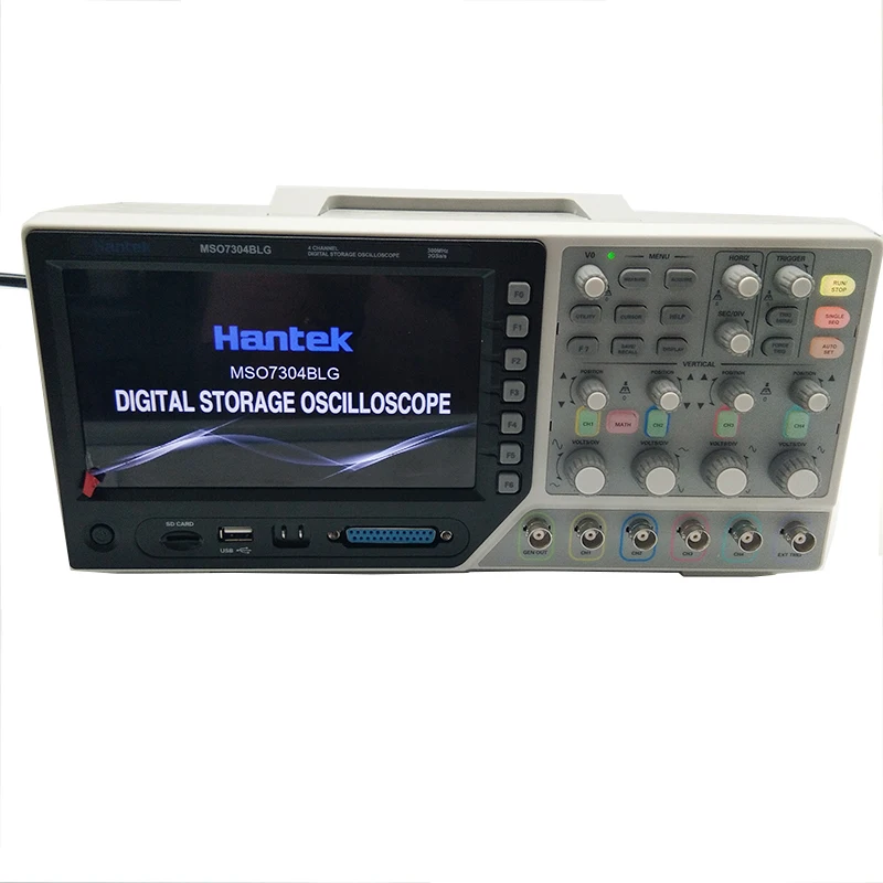 Hantek MSO7304BLG 3 в 1 4Ch осциллограф 8 Ch логический анализатор 25 МГц АРБ. Генератор сигналов 2Gsa/s 300 МГц 32K