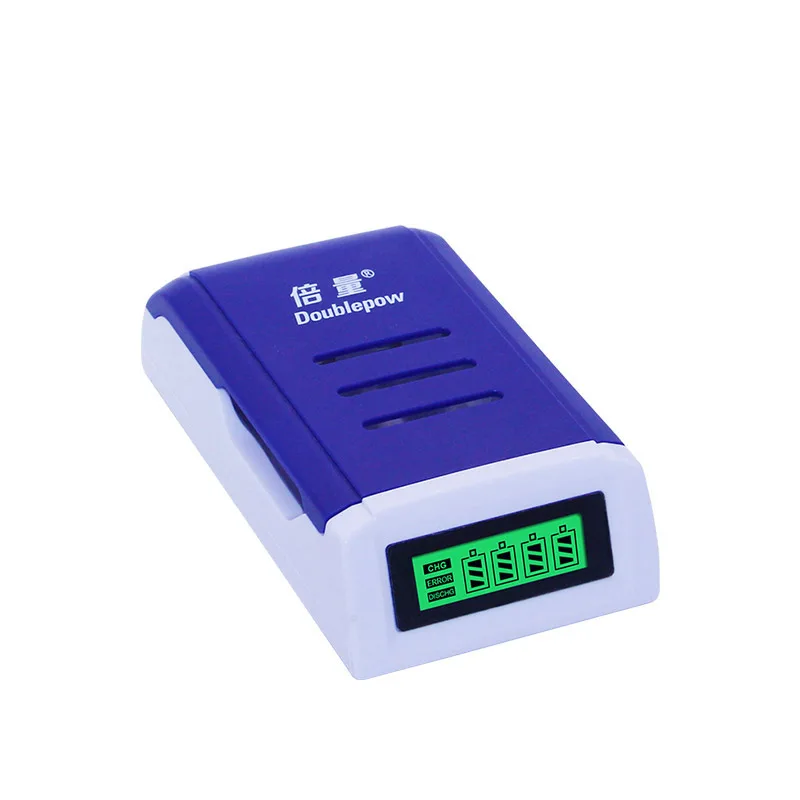 4 слота doulepow DP K209 lcd Интеллектуальное Быстрое зарядное устройство для 1 2 V AA/AAA Ni MH/Ni