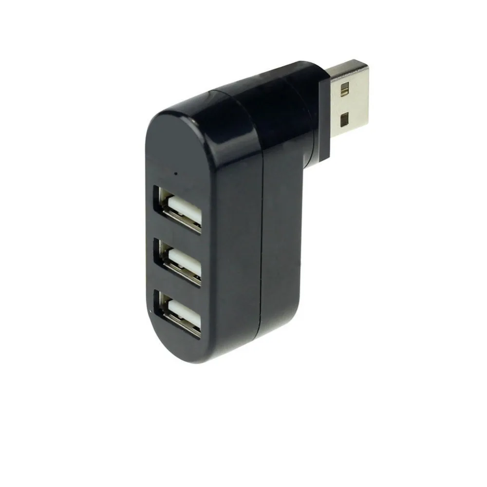 Buyincoin высокое качество для ноутбука телефона вращающийся USB разветвитель мини