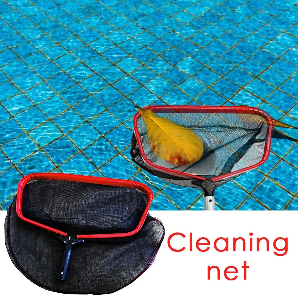 

Pool Cleaning Net Leaf Skimmer Rake Professional Skimmer Heavy Duty Mesh Net Cleaning Tool
