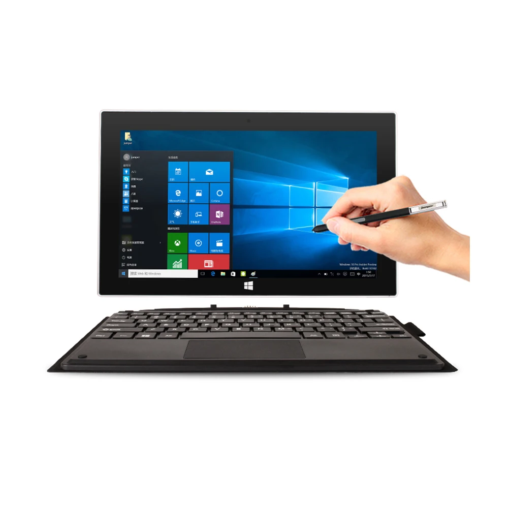 Джемпер EZpad 6 M4 почерк tablet 10 &quotwindows 2 в 1 таблетки 1080 P ips Intel Cherry Trail Z8350 4 ГБ 64 pc ноутбук