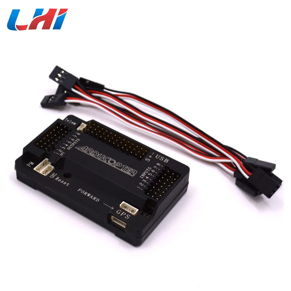 Ardupilot Mega Apm2.6 плата контроллера полета + 6 м Gps с Apm 2 для Fpv мультироторный