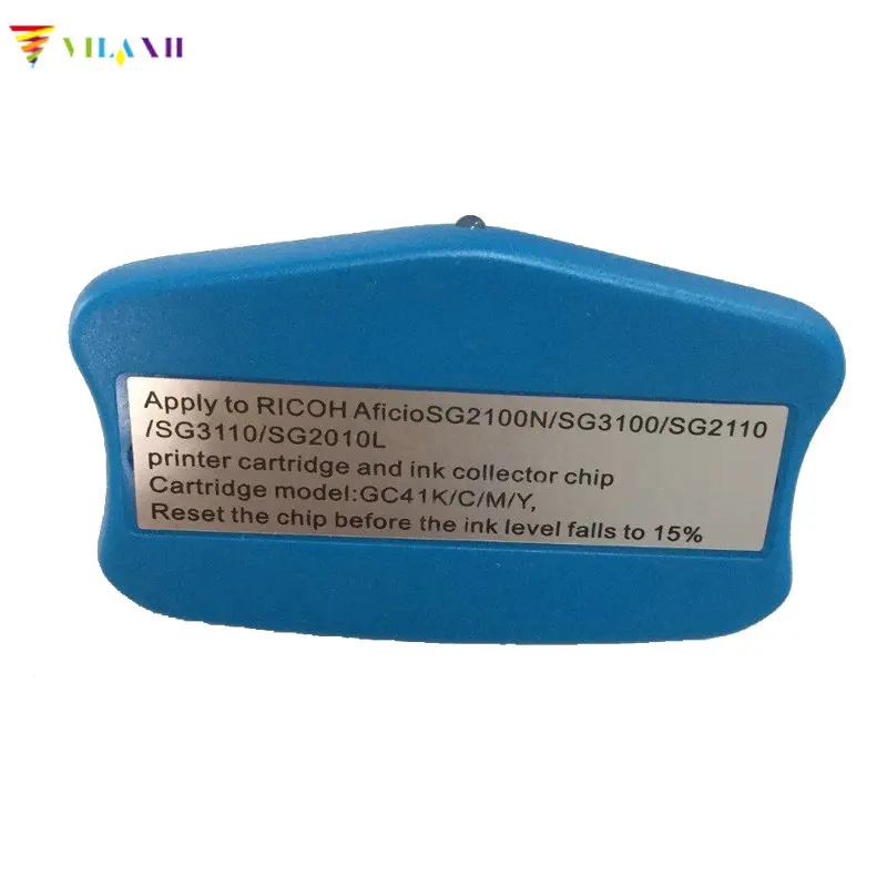Vilaxh для Ricoh GC41 чернильный картридж чип Resetter Aficio SG2100N SG3100 SG3100SNW SG3110DNW SG3110DN SG3110SFN