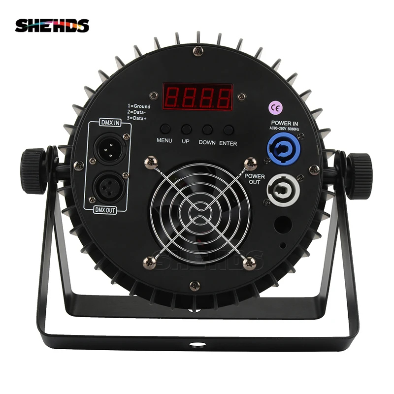 SHDHDS Aluminum Alloy 18x12W LED Par Lights RGBW 4in1 Lighting DMX512 Disco Professional Stage DJ Equipment | Лампы и освещение