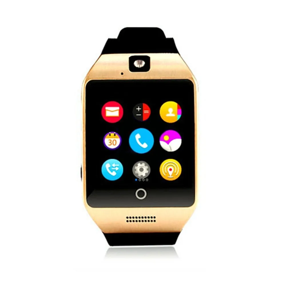 Q18 Смарт часы с Сенсорный экран Камера Поддержка TF Bluetooth Smartwatch для Android IOS