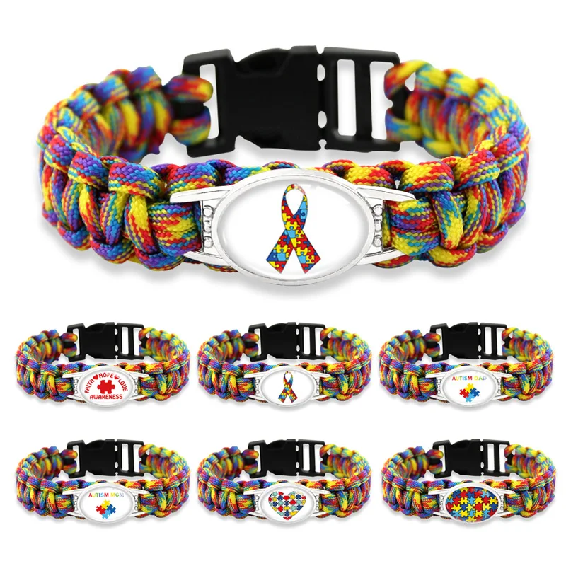 Браслет с кабошоном 25 х18 мм|charm bracelet|survival paracordbracelet men |