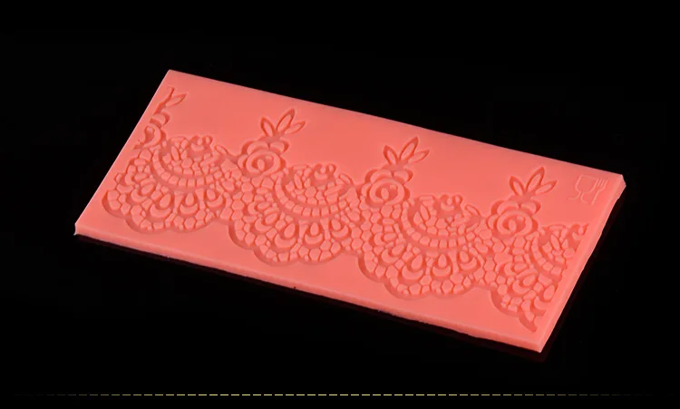 1PCS Beautiful Lace Cake Mold Shape Food Grade Silicone Decorating Tool Chocolate Baking Ice Sugarcraft | Дом и сад