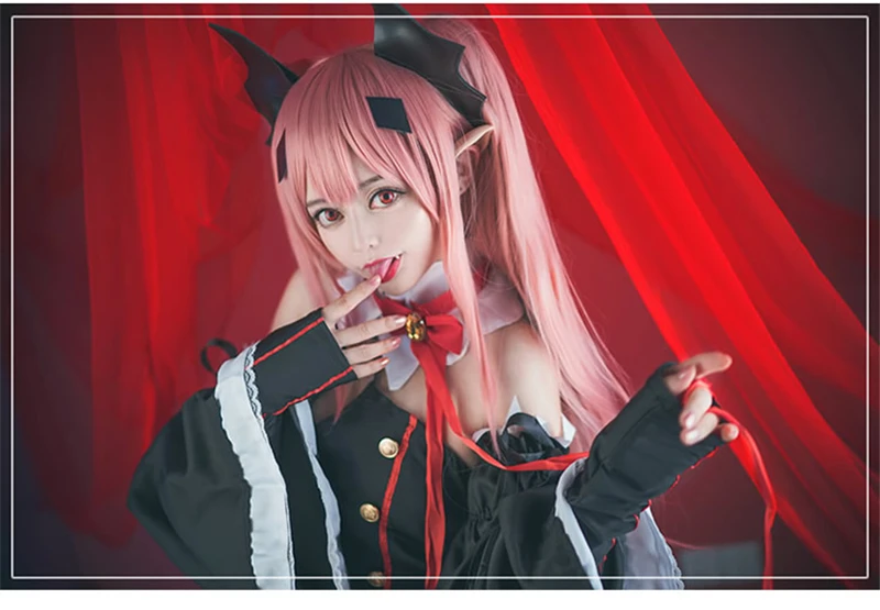 Последний Серафим аниме Krul Tepes куртка юбка набор Косплей вечерние индивидуальный костюм Хэллоуин костюм реквизит