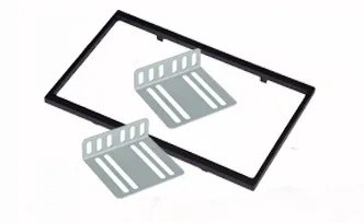 with brackets 7012B 7 дюймов двойной 2 Din Bluetooth 1080 P автомобиля стерео, сенсорный экран FM плеер Аудио Видео зеркало радиосвязь - Цвет: with brackets