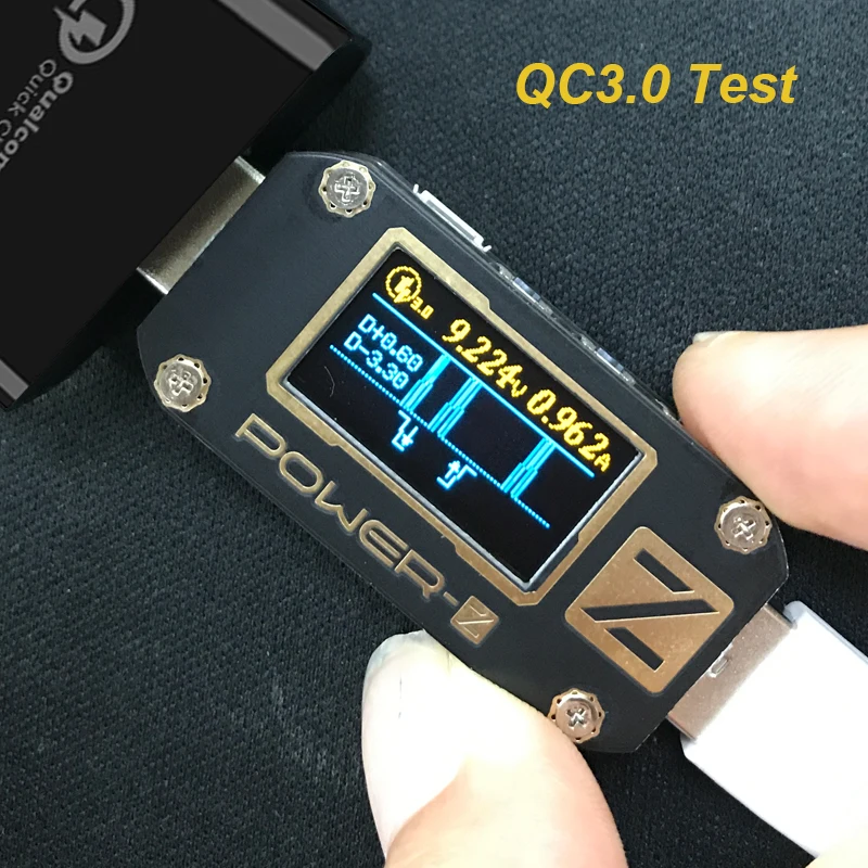 Цифровой USB тестер QC3.0/PD вольтметр амперметр цифровой измеритель напряжения и